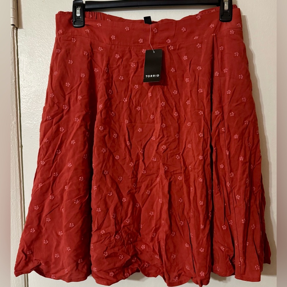 Torrid eyelet Skirt